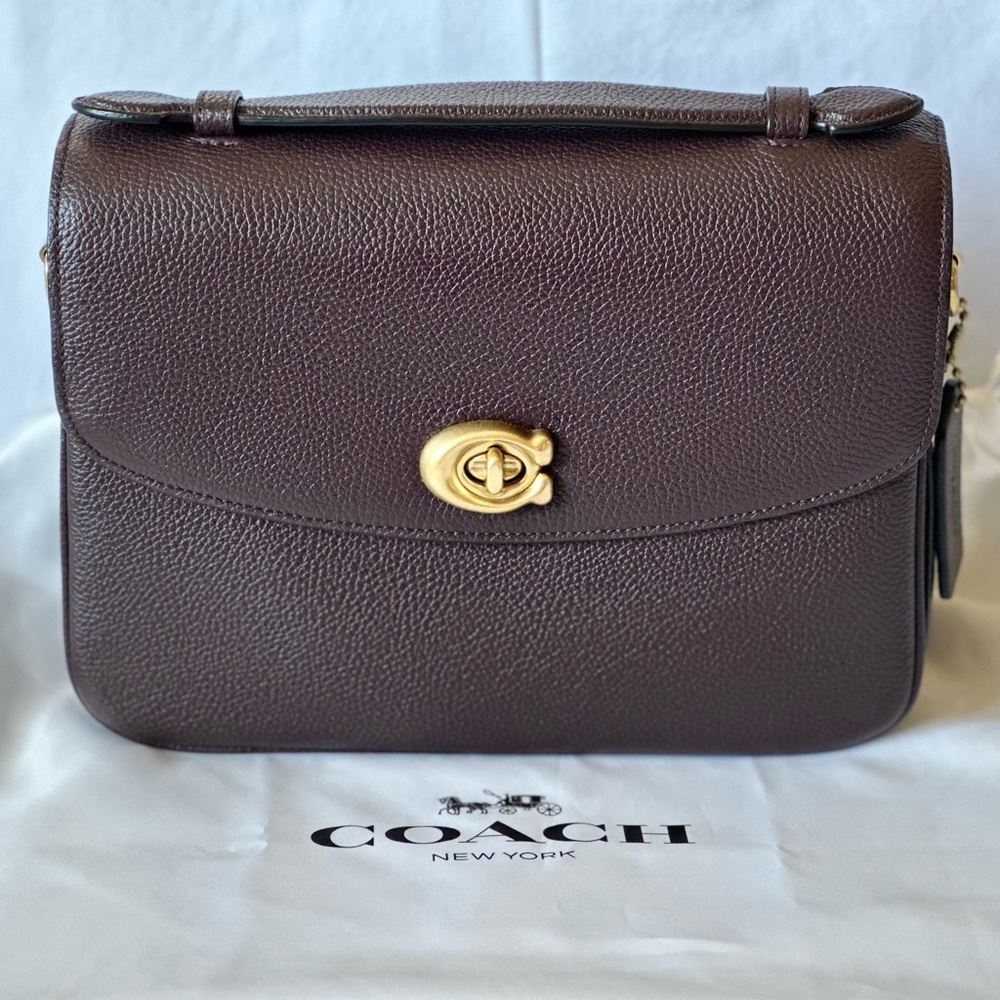 Brand new Coach Cassie Oxblood handbag